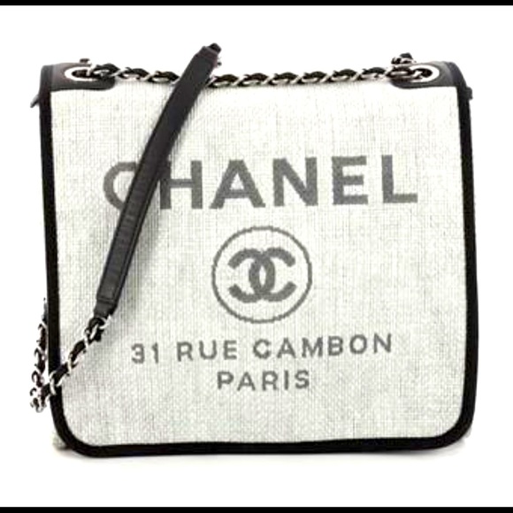 CHANEL Handbags - Authentic CHANEL Deauville Messenger Bag